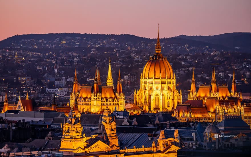 Hungarian Parliament Building, Budapest, Hungary