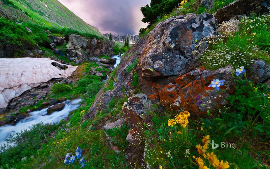 American Basin in southern Colorado's San Juan Mountains