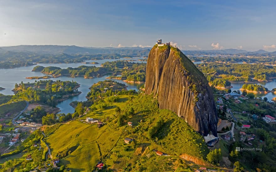 El Peñón de Guatapé, Guatapé, Antioquia, Colombia