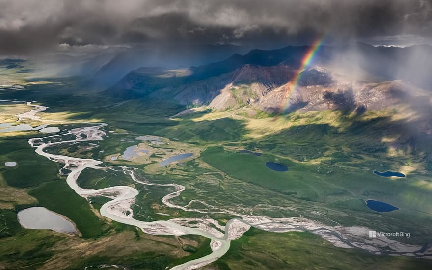 Confluence of Easter Creek and Killik River, Gates of the Arctic National Park, Alaska