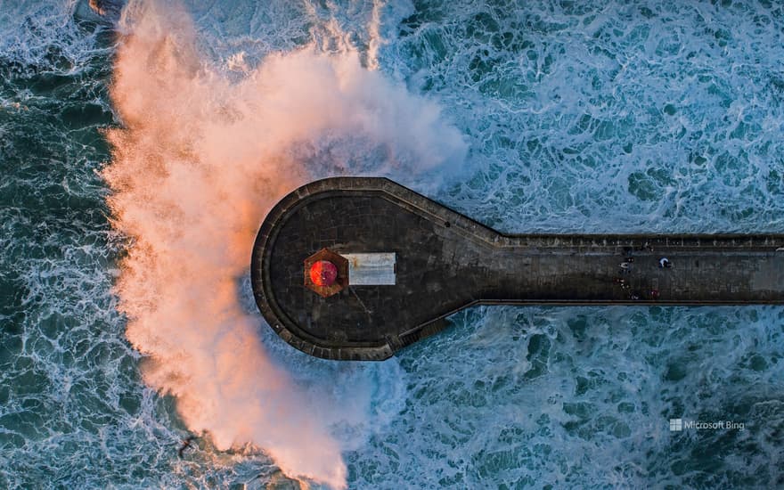 Lighthouse of Felgueiras, Porto, Portugal