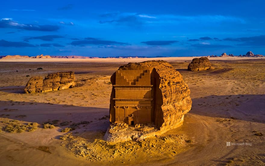 Nabatean tomb, Mada'in Saleh (aka Hegra), Saudi Arabia