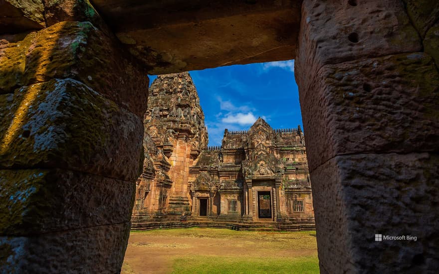 Prasat Phanom Rung temple ruins, Buriram province, Thailand