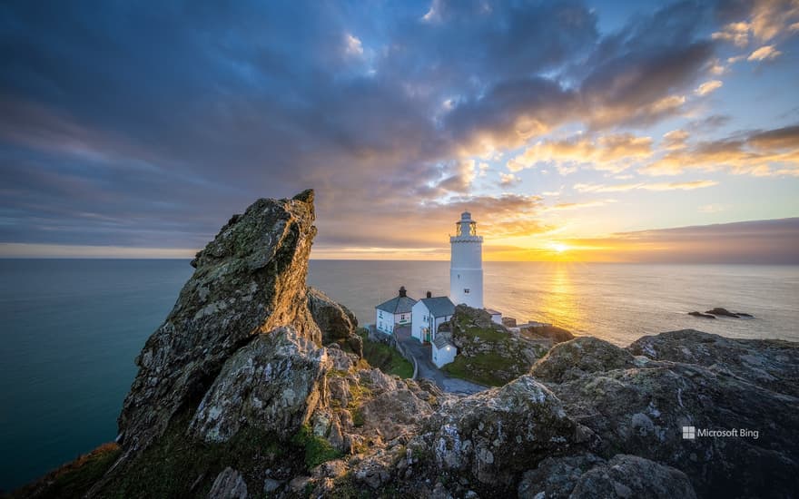 Start Point Lighthouse, South Devon, England